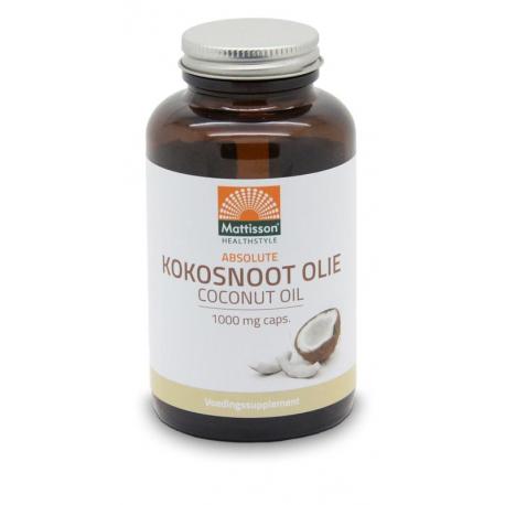 Absolute kokosnoot olie 1000mg