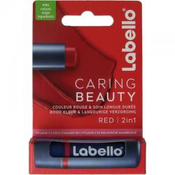 Caring beauty red