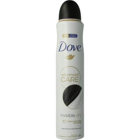 Deodorant spray invisible dry