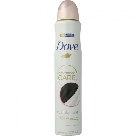 Deodorant spray invisible care