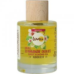 Sweet almond oil softens