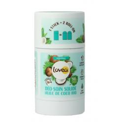 Solid deo care coconut oil organic