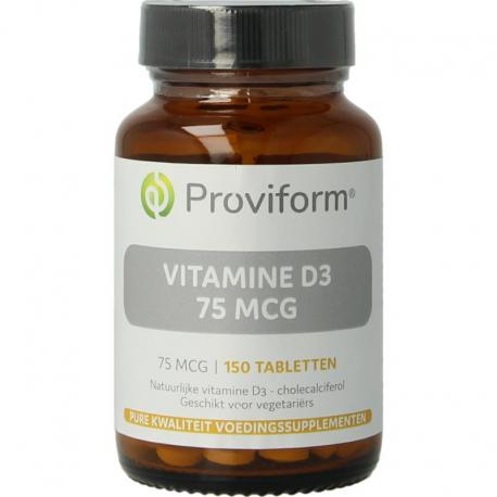 Vitamine D3 75mcg