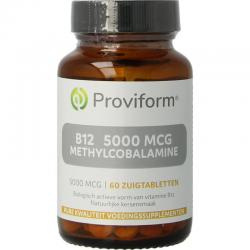 Vitamine B12 5000mcg methylcobalamine