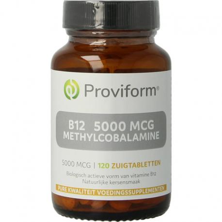 Vitamine B12 5000mcg methylcobalamine