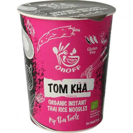 Instant noodlesoup tom kha bio