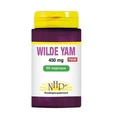 Wilde yam 450mg puur