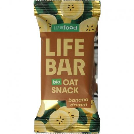 Lifebar oatsnack banana dream bio