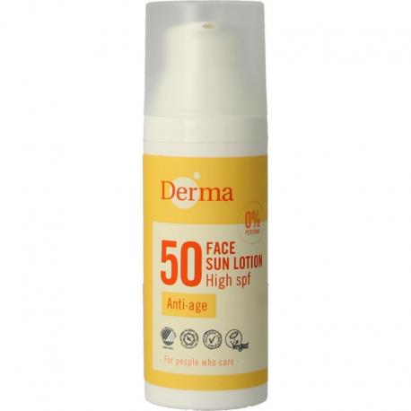 Sun face lotion SPF50