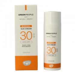 Suncream scent free mineral SPF30