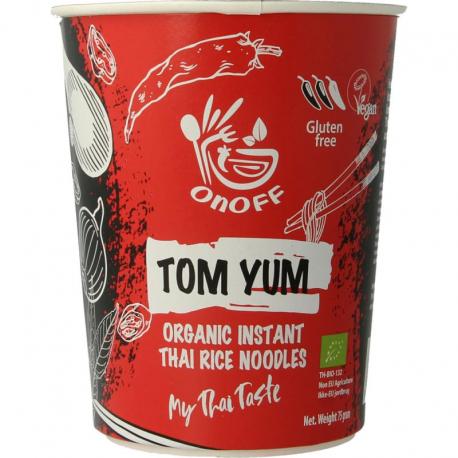 Instant noodlesoup tom yum bio