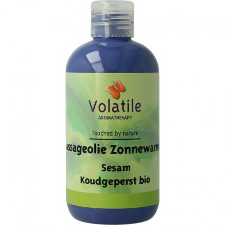 Massageolie sesam zonnewarmte