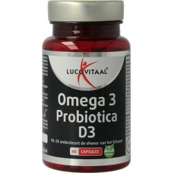 Omega 3 probiotica D3 vegan