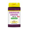 Siberische ginseng 500mg puur