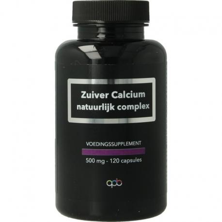 Zuiver calcium natuurlijk complex 550mg