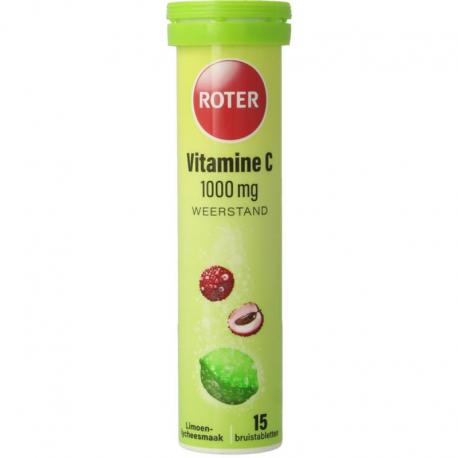 Bruistablet vitamine C lime lycee