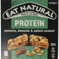 Protein pack caramel & pinda 3 x 40 gram