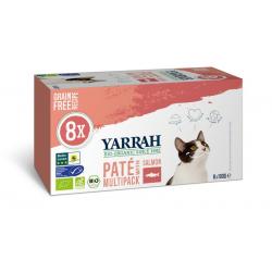 Multipack kat met pate en zalm bio