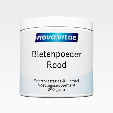 Rode bietenpoeder