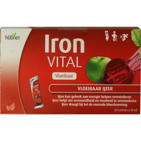 Iron vital vloeibaar ijzer 20x10ml