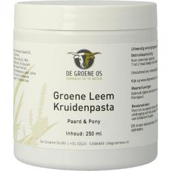 Groene leem kruidenpasta