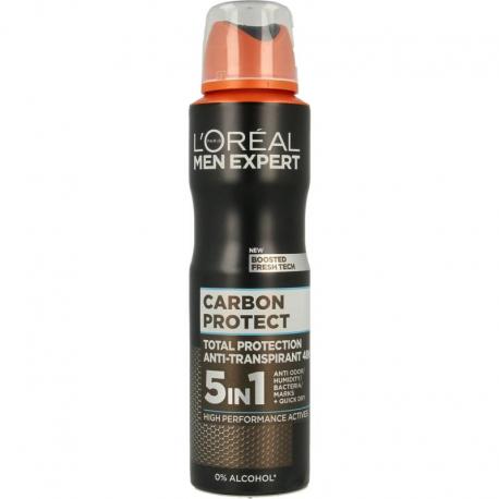 Men expert deo spray carbon protect