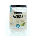 Raw baobab poeder in glas bio