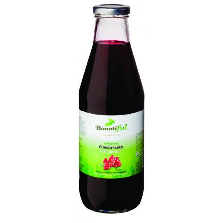 Cranberry sap gezoet