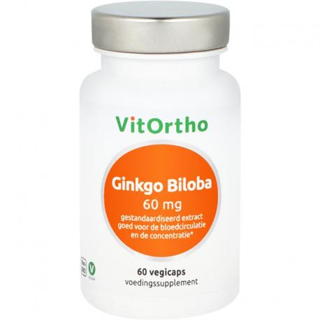 Ginkgo biloba extract 60mg