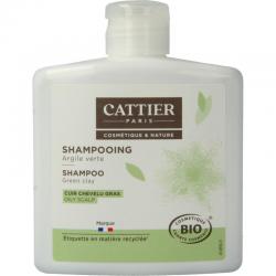Shampoo vet haar groene klei