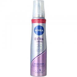 Hair care styling mousse extra sterk