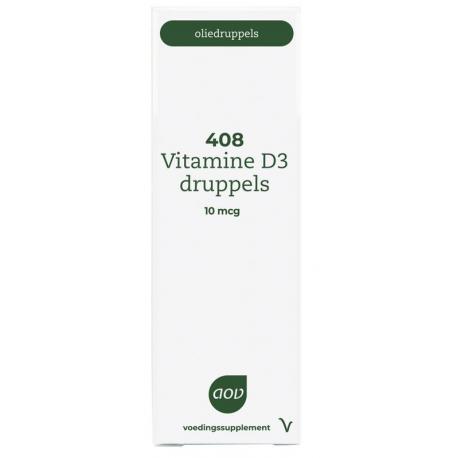 408 Vitamine D3 druppels 10mcg