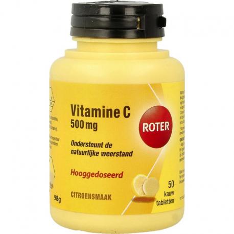 Vitamine C 500mg citroen