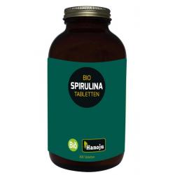 Bio spirulina 400mg glas flacon