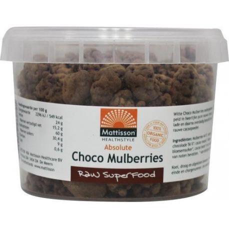 Absolute raw choco mulberries