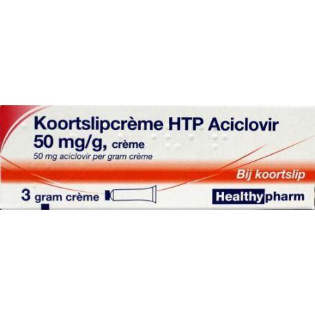 Koortslip creme aciclovir