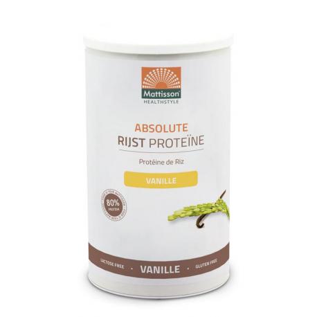 Absolute raw rice proteine vanille