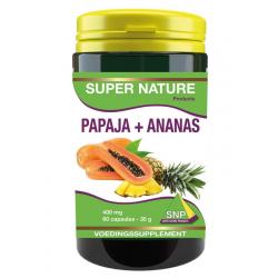 Papaja -ananas 400 mg