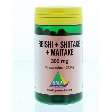 Reishi shiitake maitake 300 mg