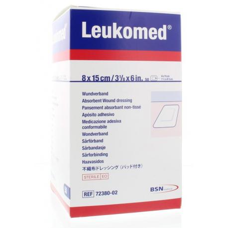 Leukomed 8.0 x 15 cm steriel