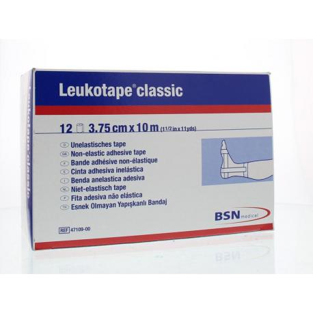 Leukotape 10m x 3.75 cm wit 47109