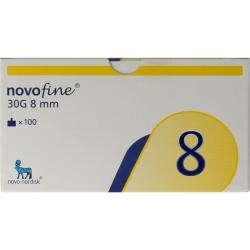 Novofine naald 0.30 x 8 mm 30G