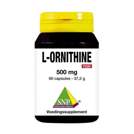 L-Ornithine 500 mg puur