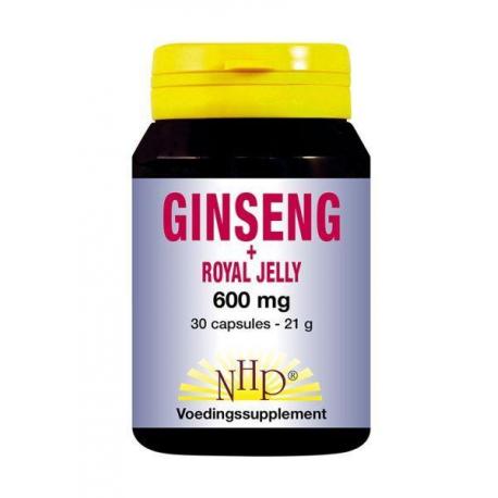 Ginseng royal jelly 600 mg