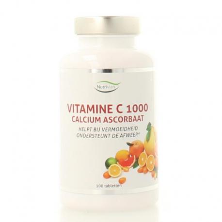 Vitamine C1000 mg calcium ascorbaat