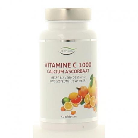 Vitamine C1000 mg calcium ascorbaat