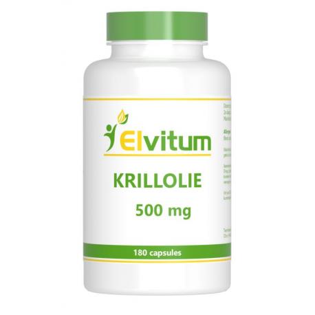 Elvitaal krill olie 500mg