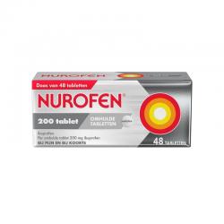 Ibuprofen omhulde tabletten 200mg