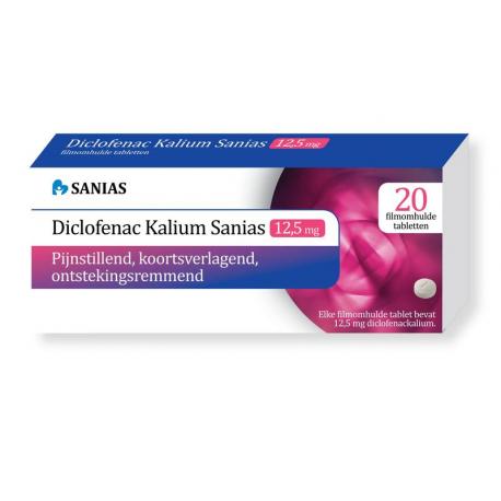 Diclofenac kalium 12.5 mg