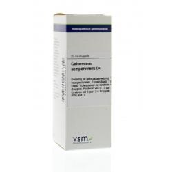 Gelsemium sempervirens D4